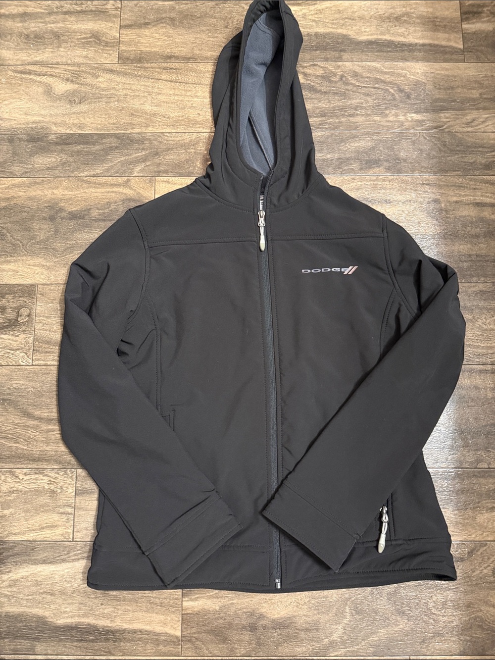 Landway Soft-Shell Black Zip Hoodie